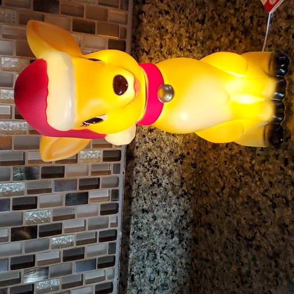 Holiday Time Holiday Reindeer Blow Mold 1 Inch Tabletop Holiday Time Christmas Light Up